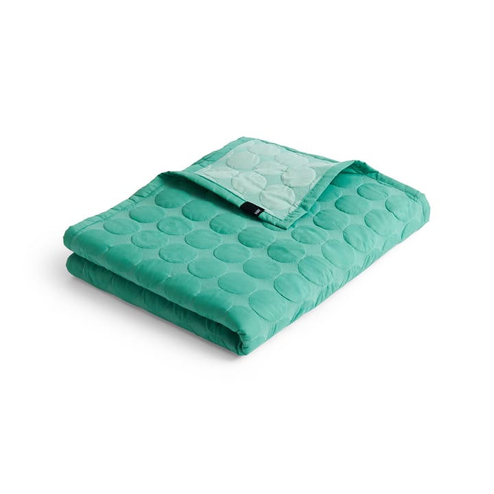 Mega Dot throw organic 235x245 cm - Sea green - HAY