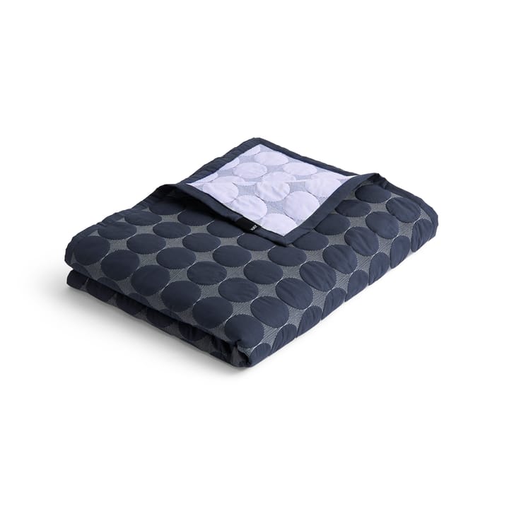 Mega Dot throw organic 260x260 cm - Midnight blue - HAY