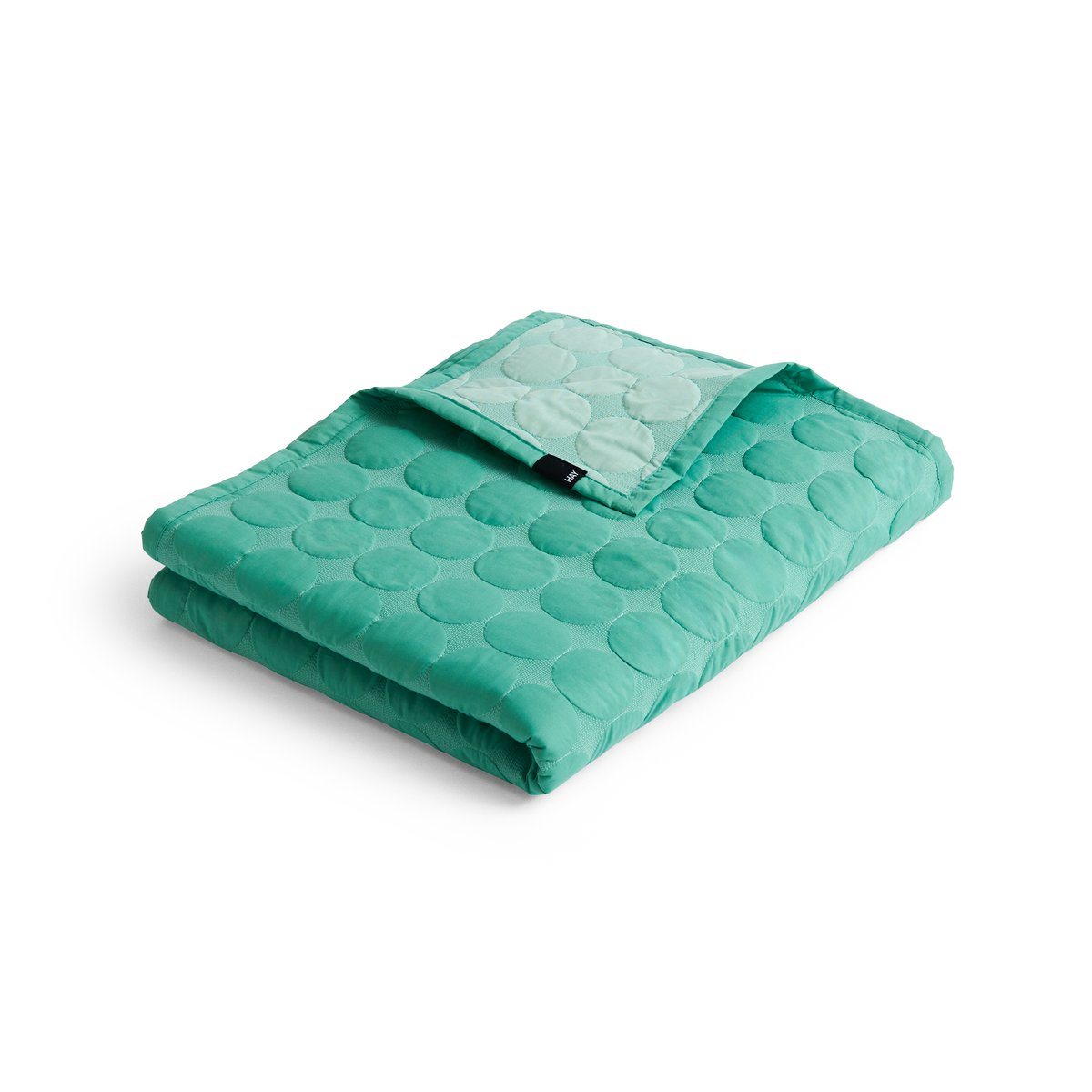 HAY Mega Dot throw organic 260x260 cm Sea green