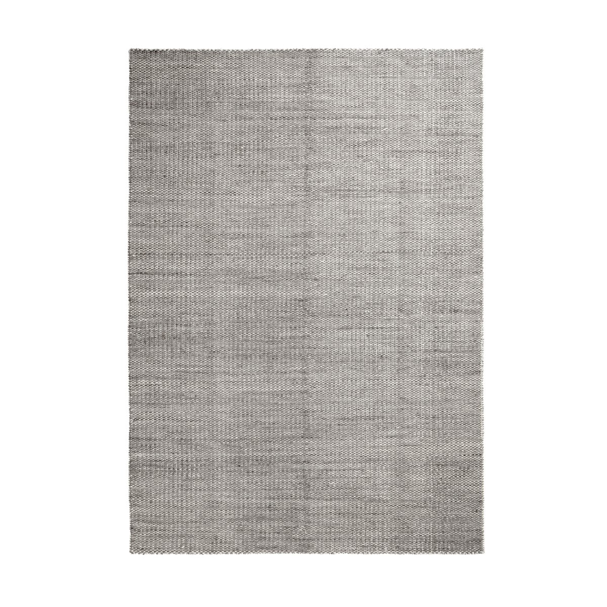 HAY Moiré kelim rug 140x200 cm Grey