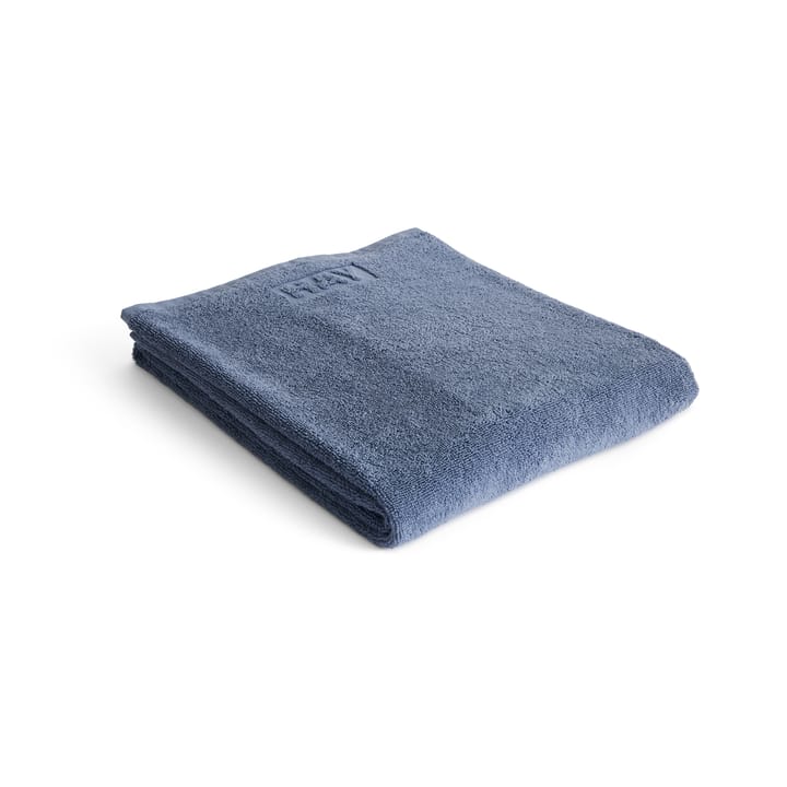 Mono bath towel 70x140 cm - Steel blue - HAY