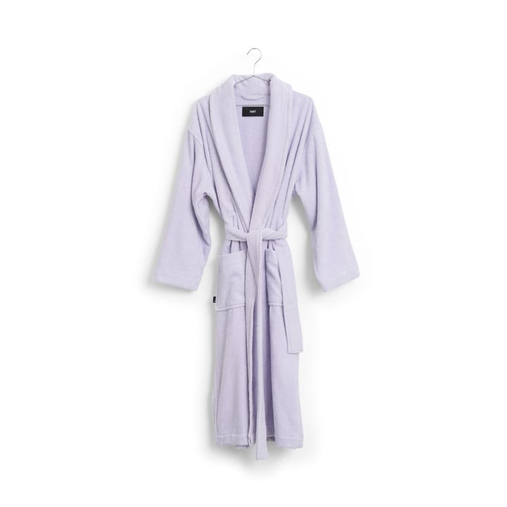 Mono bathrobe - M/L Lavender - HAY