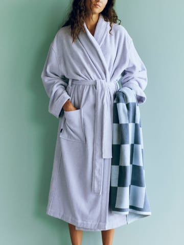 Mono bathrobe - M/L Lavender - HAY