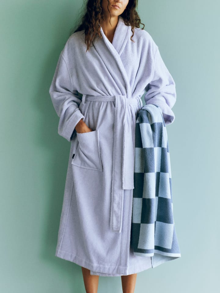 Mono bathrobe, M/L Lavender HAY