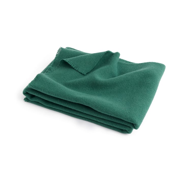 Mono wool throw 130x180 cm - Green - HAY