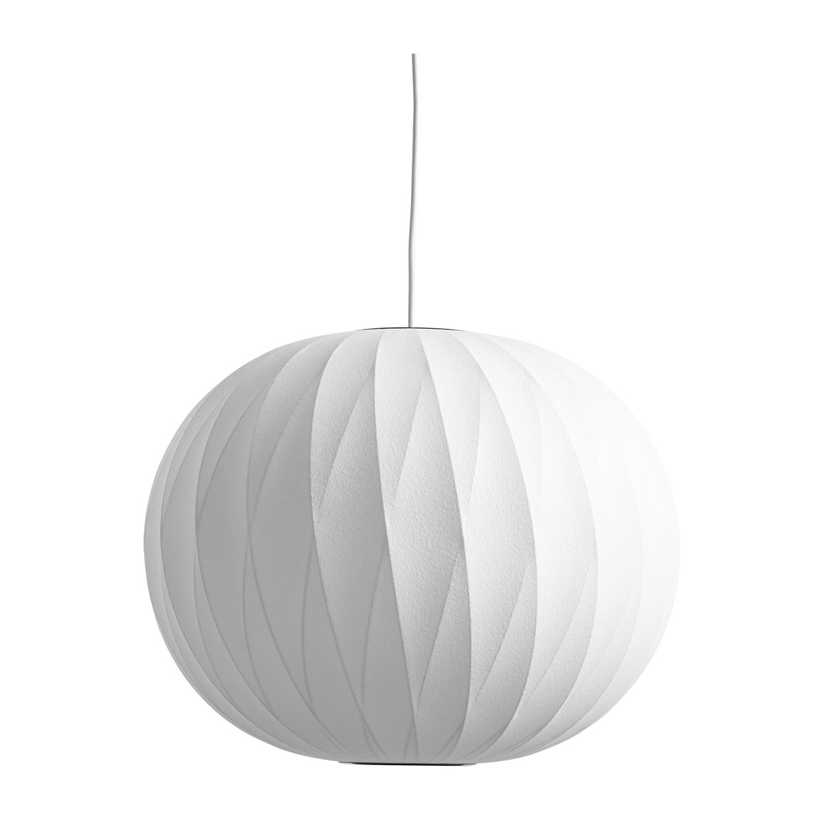 HAY Nelson Bubble Ball crisscross pendant lamp M Off white