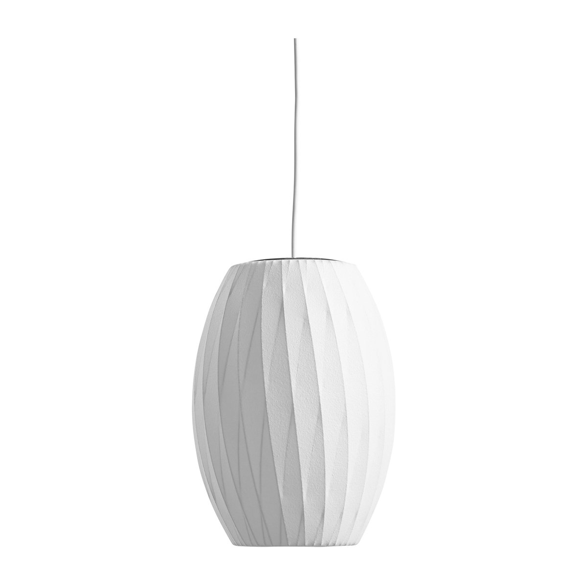 HAY Nelson Bubble Cigar crisscross pendant lamp S Off white