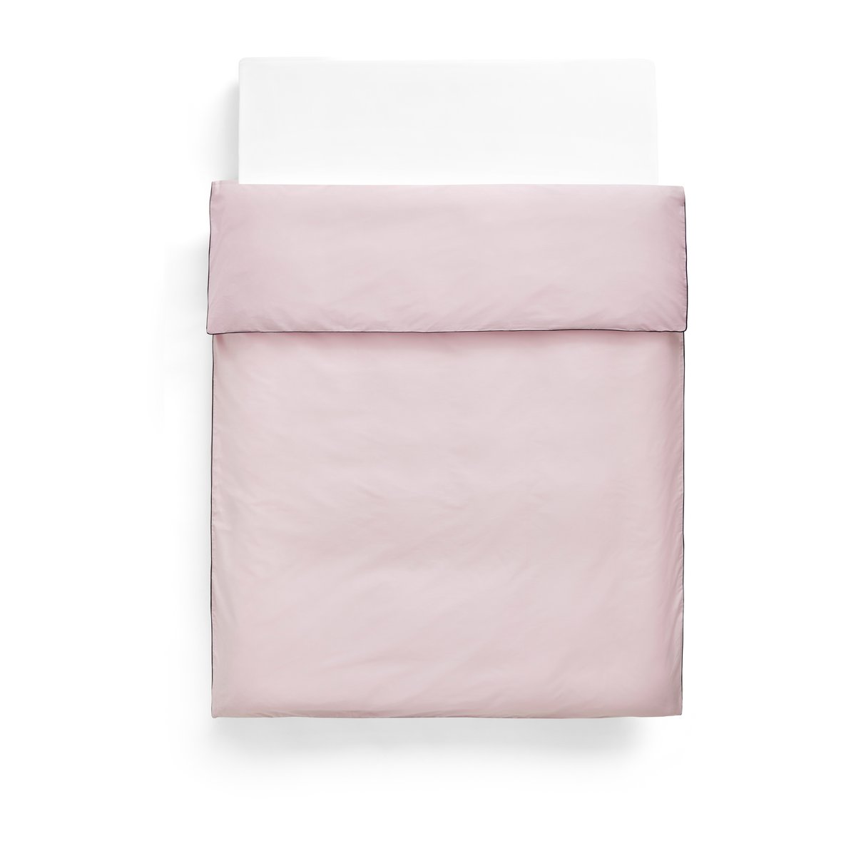 HAY Outline duvet cover 220x220 cm Soft pink