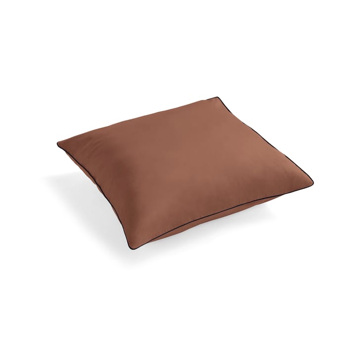 Outline pillowcase 80x80 cm - Milk chocolate - HAY