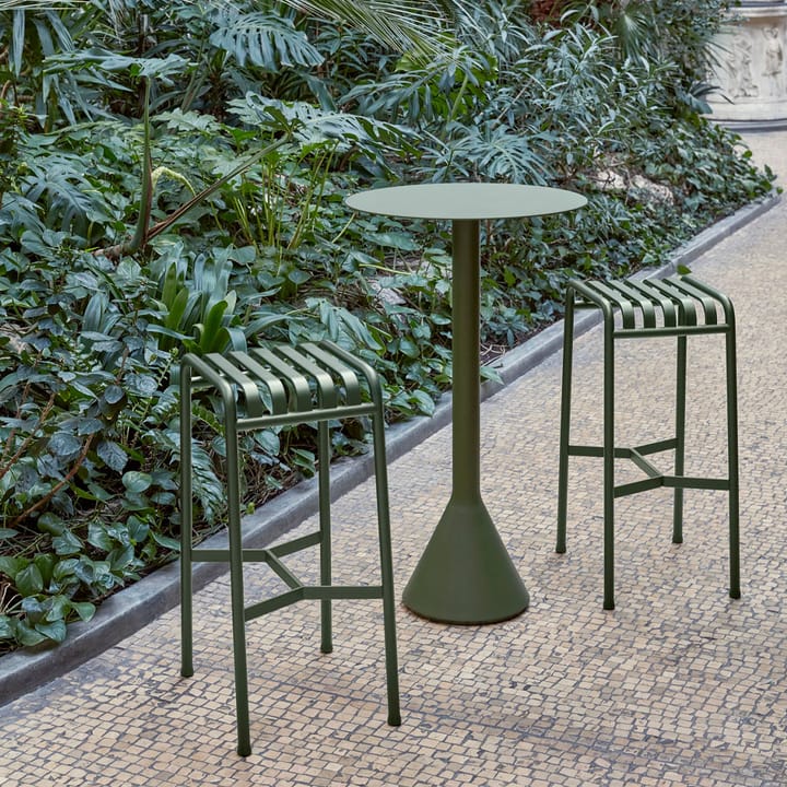 Palissade Cone bar table, Olive HAY