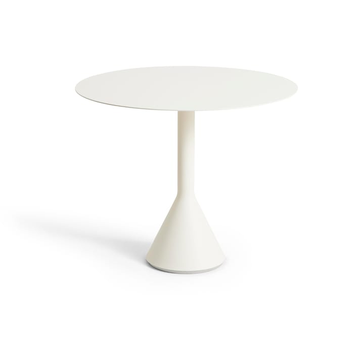 Palissade Cone round coffee table - Cream white, Ø90 cm - HAY