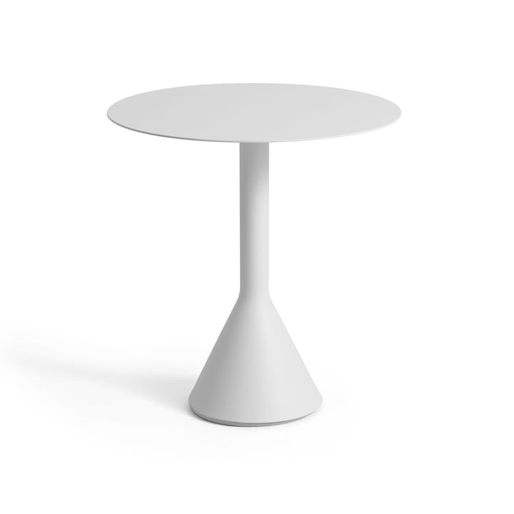 Palissade Cone round coffee table - Sky grey, Ø70 cm - HAY