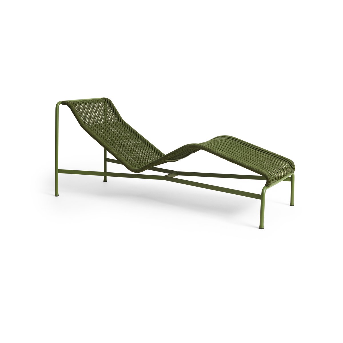 HAY Palissade Cord chaise longue Olive