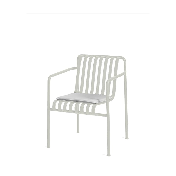 Palissade seat pad for Dining armchair - Sky grey - HAY