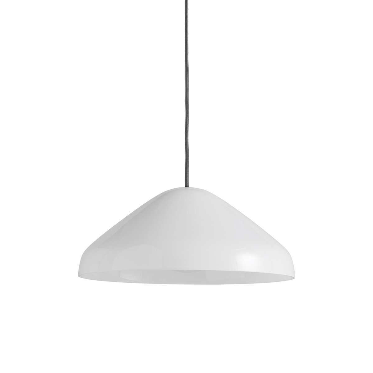 HAY Pao Glass pendant lamp Ø35 cm White-opalglass