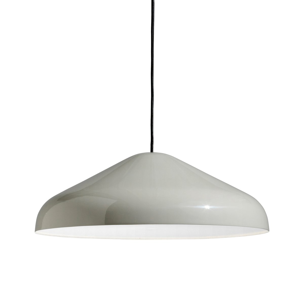 HAY Pao Steel pendant lamp Ø47 cm Cool grey