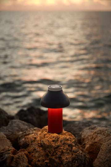 PC Portable table lamp - Dusty red - HAY