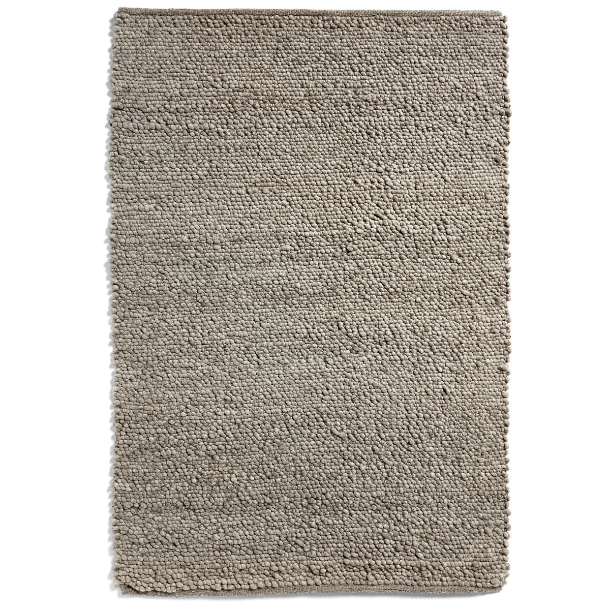 HAY Peas Random wool rug 140x200 cm Medium grey