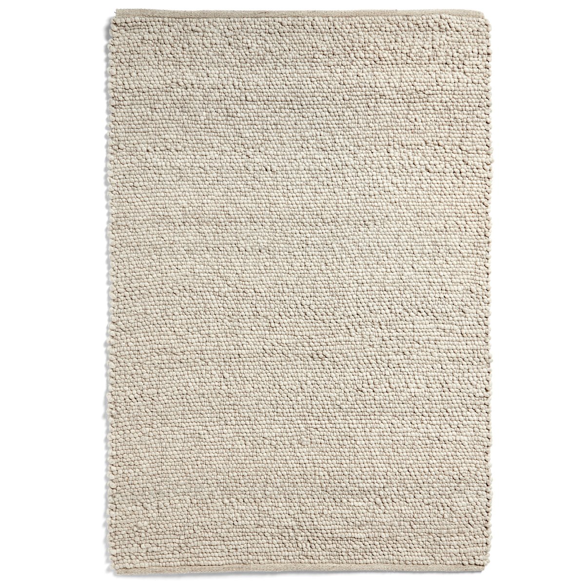 HAY Peas Random wool rug 140x200 cm Soft grey