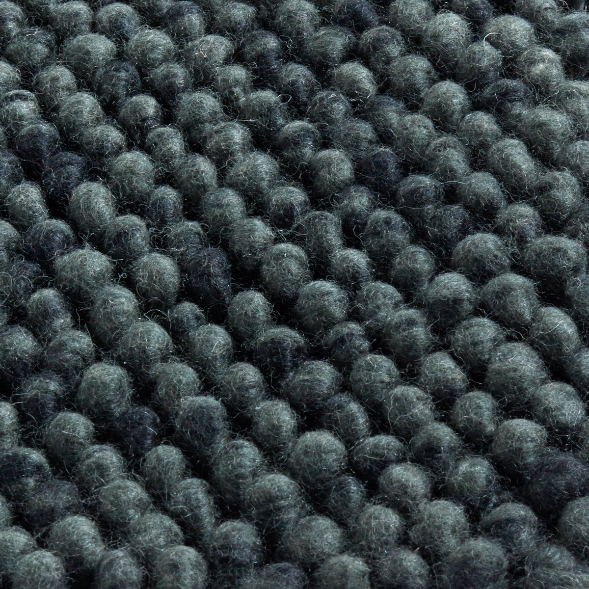 HAY Peas wool rug 140x200 cm Dark green