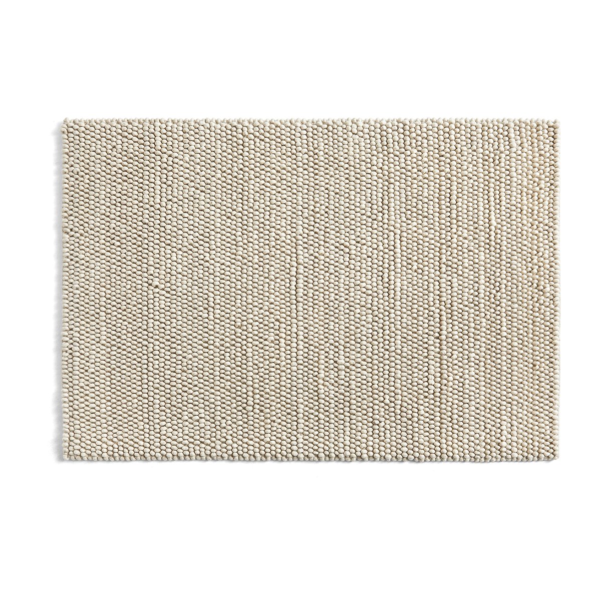 HAY Peas wool rug 140x200 cm Soft grey