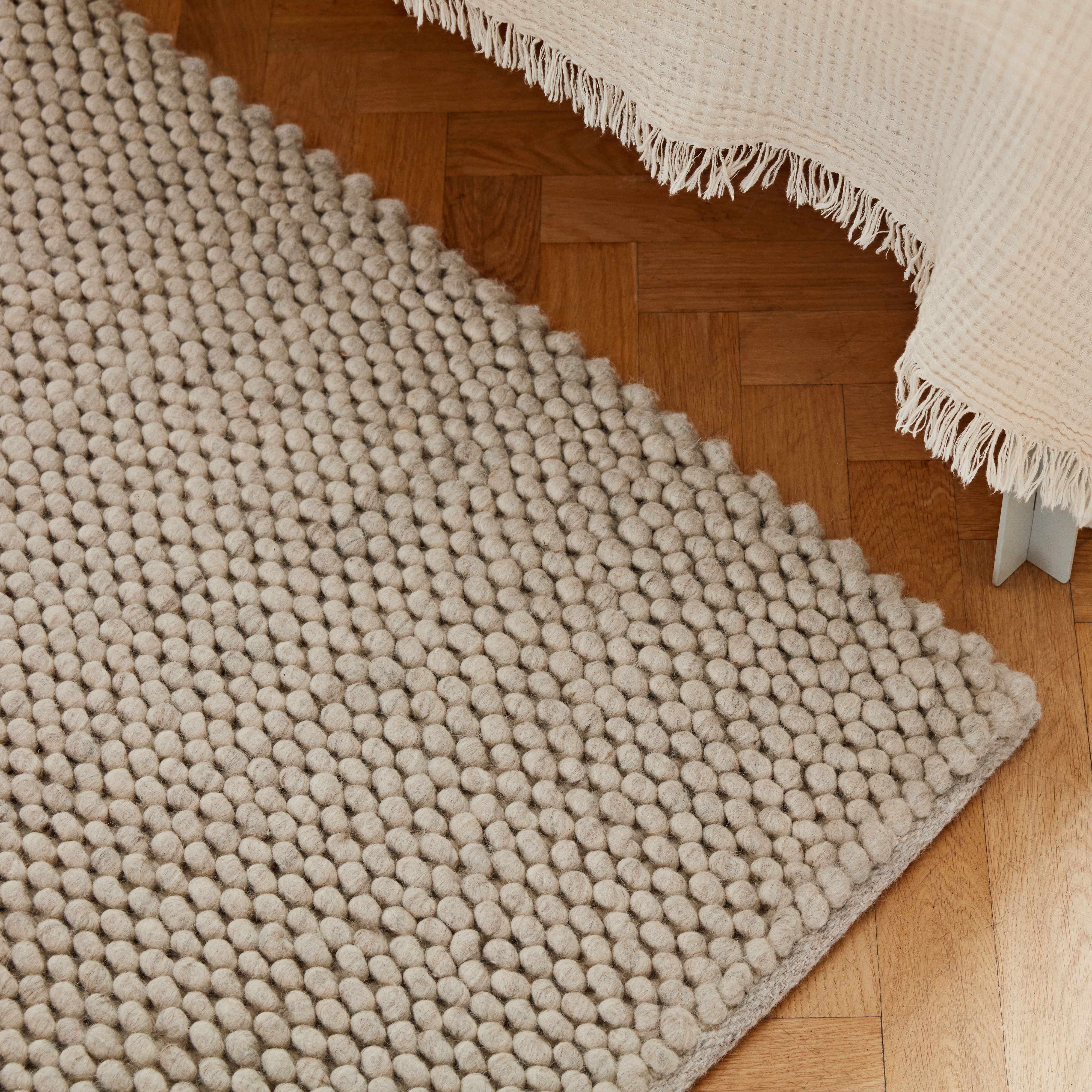 HAY Peas rug, soft grey