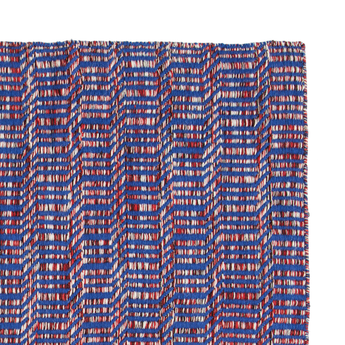 HAY Radio rug Red-blue 60x200 cm