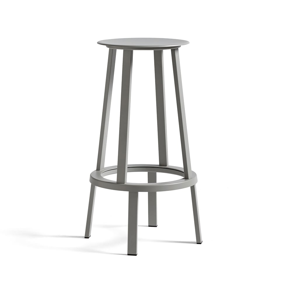 HAY Revolver bar stool Sky grey, high