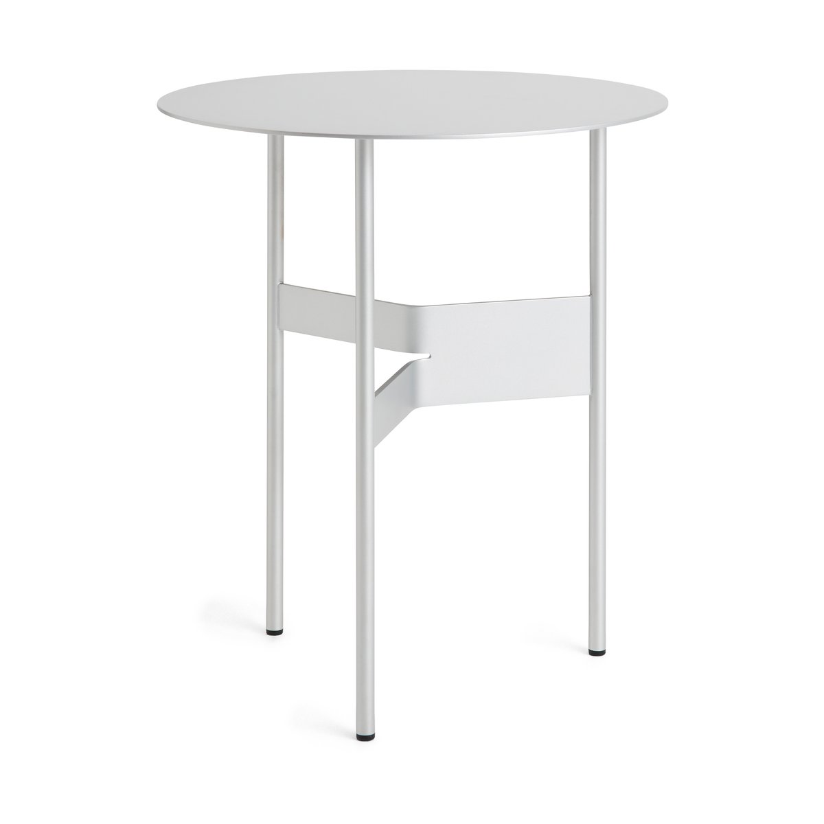 HAY Shim coffee table Ø45 cm Silver grey