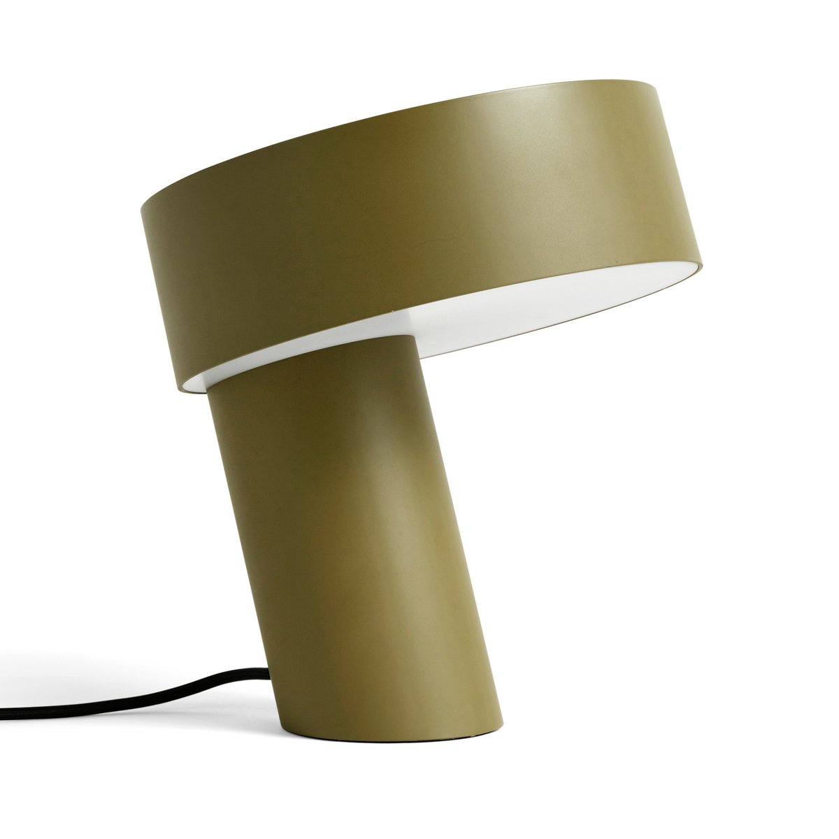 HAY Slant table lamp Khaki Green