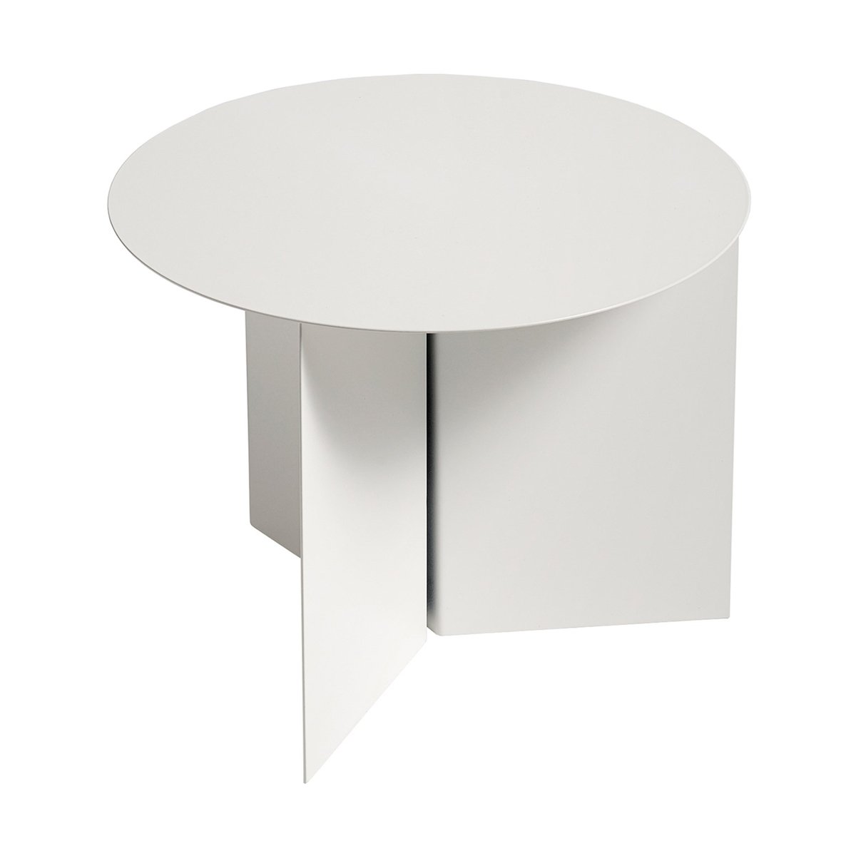 HAY Slit coffee table Ø45 cm White