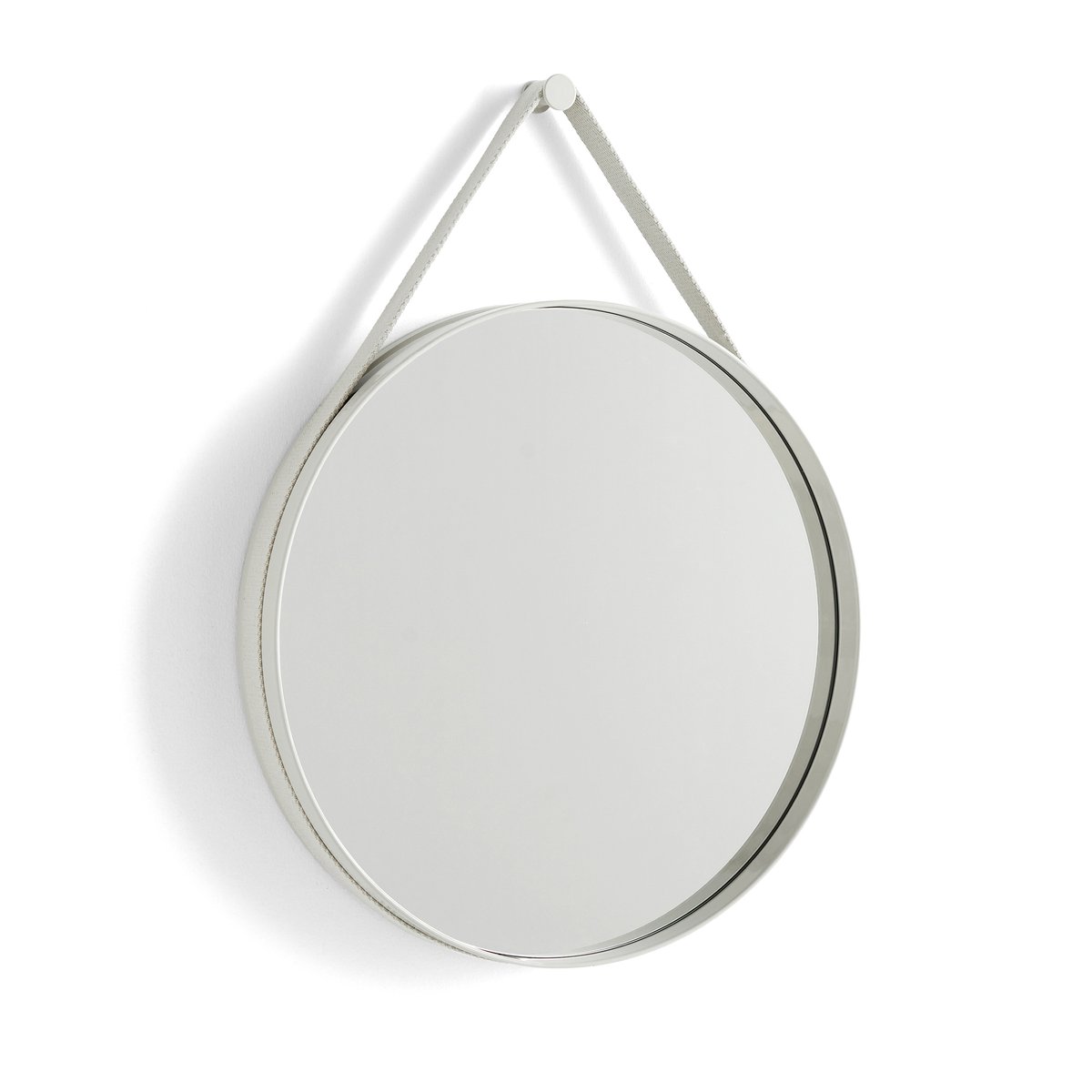 HAY Strap Mirror Light grey