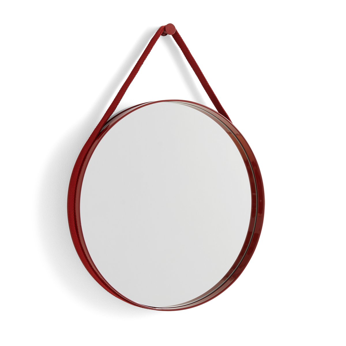 HAY Strap Mirror Red