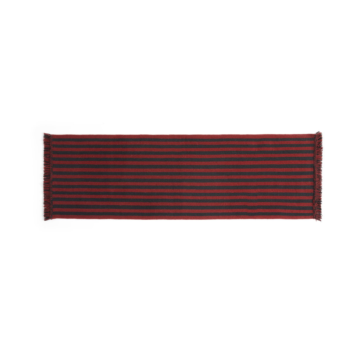 HAY Stripes and Stripes rug  60x200 cm Cherry