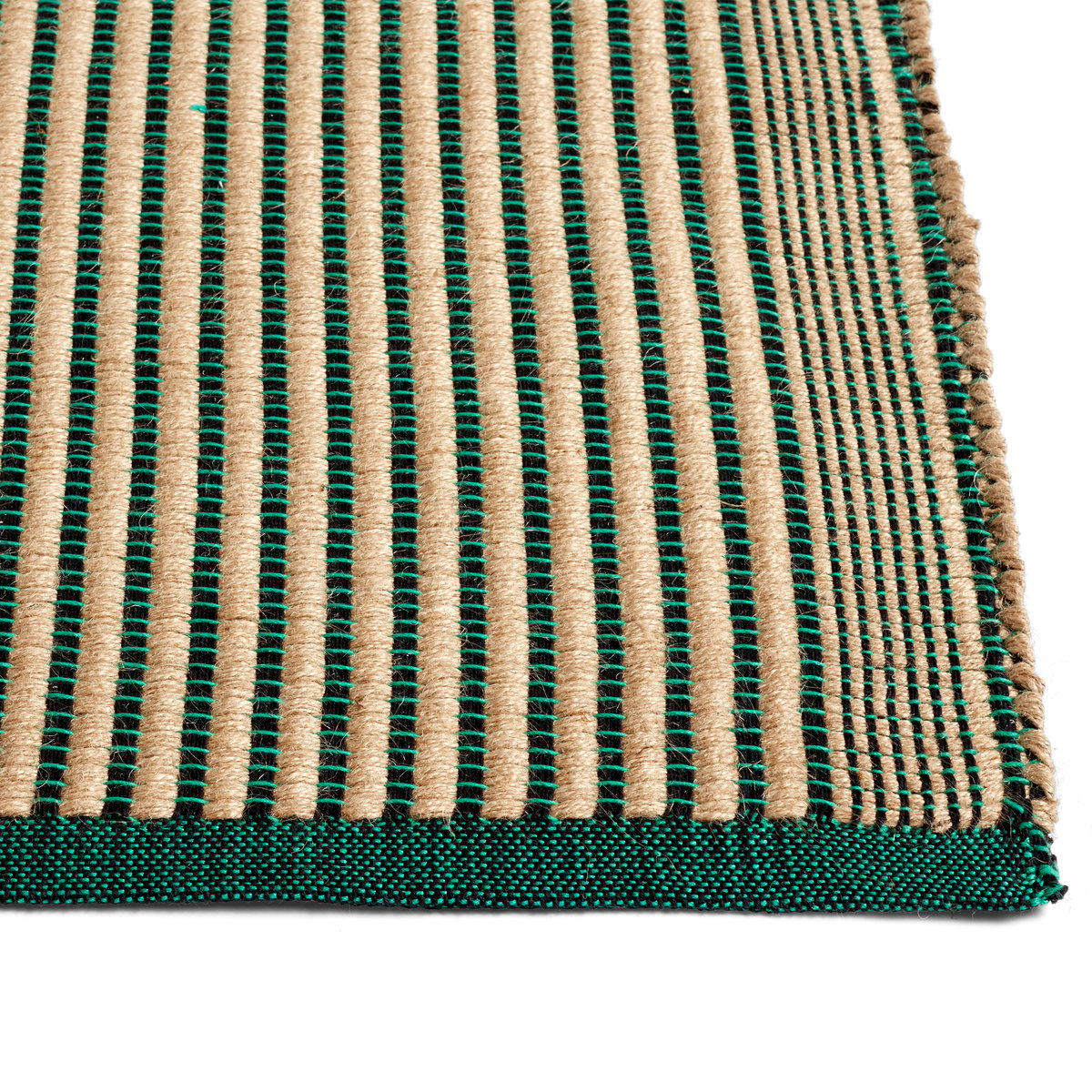 HAY Tapis rug 140x200 cm Black-green