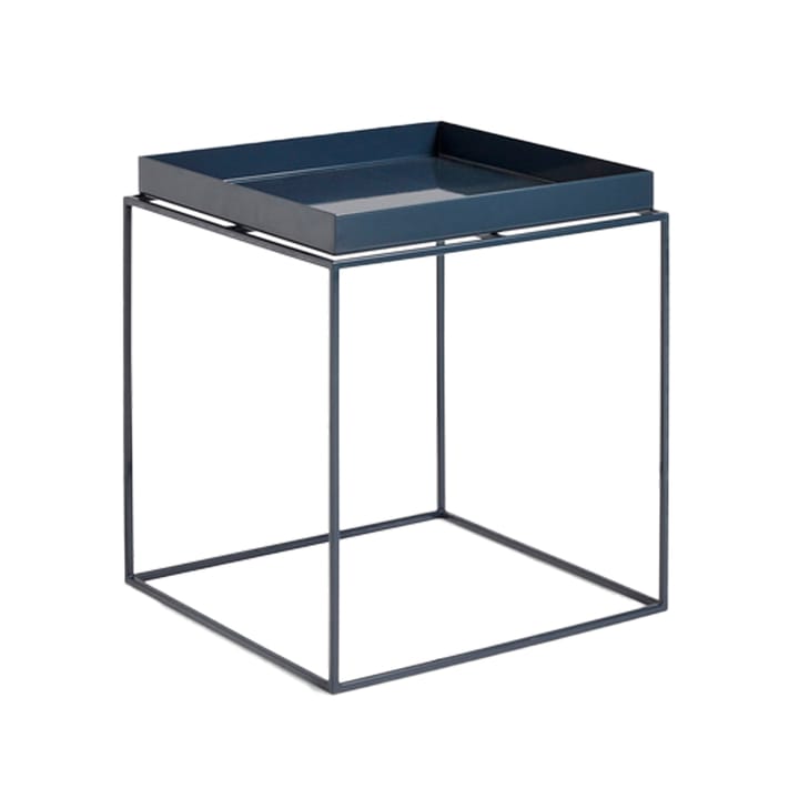 Tray Table coffee table - Deep blue, medium - HAY