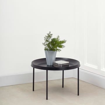 Tulou coffee table - Black, Ø55 cm - HAY