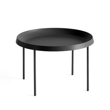 Tulou coffee table - Black, Ø55 cm - HAY