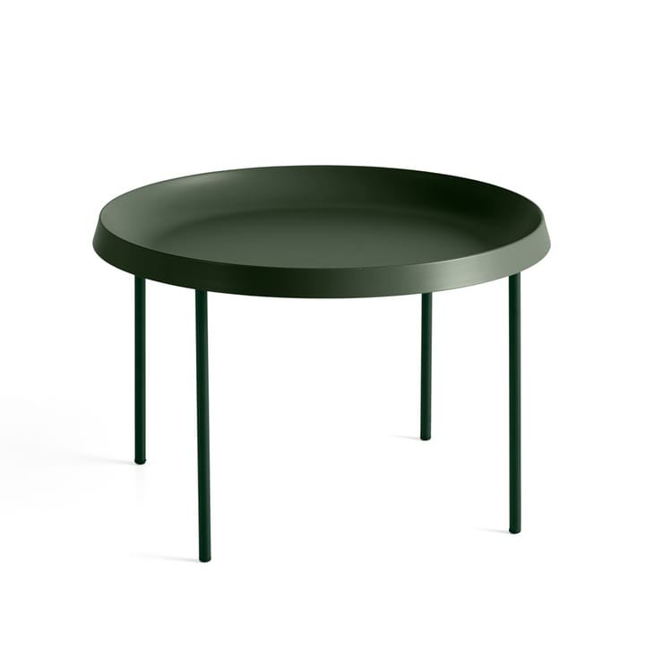 Tulou coffee table - Dark moss, Ø55 cm - HAY