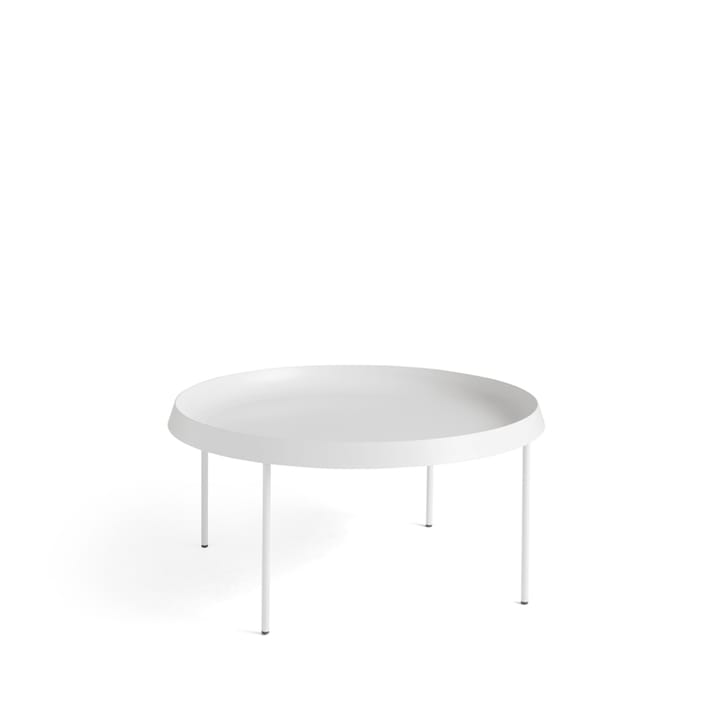 Tulou coffee table - White-Ø75 cm - HAY