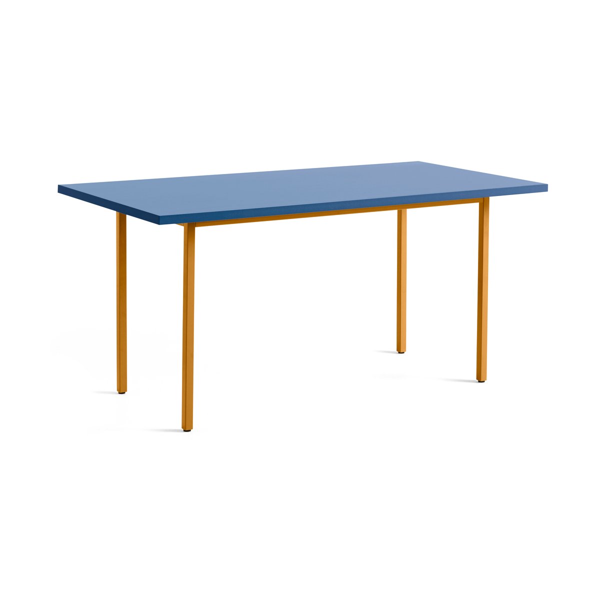 HAY Two-Colour dining table 82x160 cm Ochre-blue