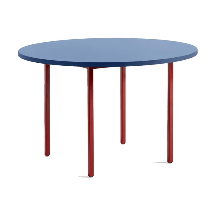 Two-Colour dining table 90x200 cm - Maroon red-blue - HAY