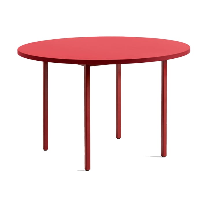 Two-Colour dining table 90x200 cm - Maroon red-red - HAY