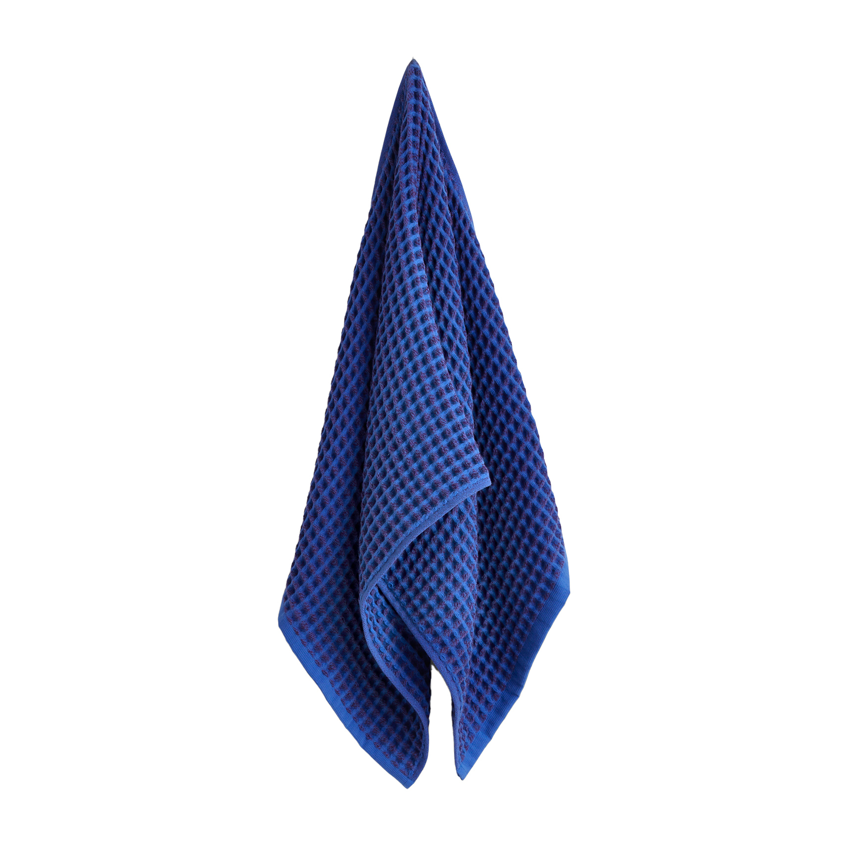 Hibalala 2pcs Waffle Weave Microfiber Towel - Lusciously Soft, Fast Absorbing Towel Bath Towel, Blue, Men's, Size: One Size