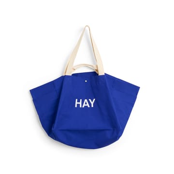 Weekend Bag Organic bag L - Electric blue - HAY