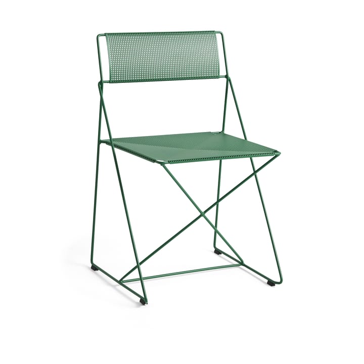 X-Line Indoor Outdoor chair - Leek green - HAY