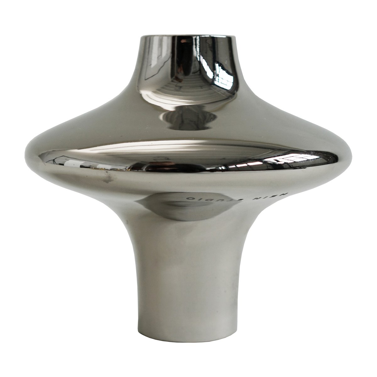 Hein Studio Doublet no. 02 s large candlestick Chrome