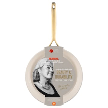 Heirol Royal Pearl frying pan Ø28 cm - White-gold - Heirol