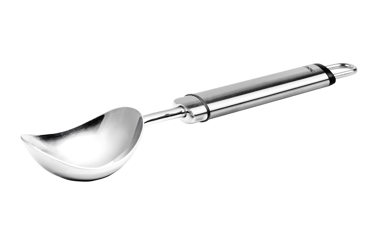 Heirol Heirol steely ice cream scoop 20 cm | Scandinavian Design | Salad servers | Silver-coloured