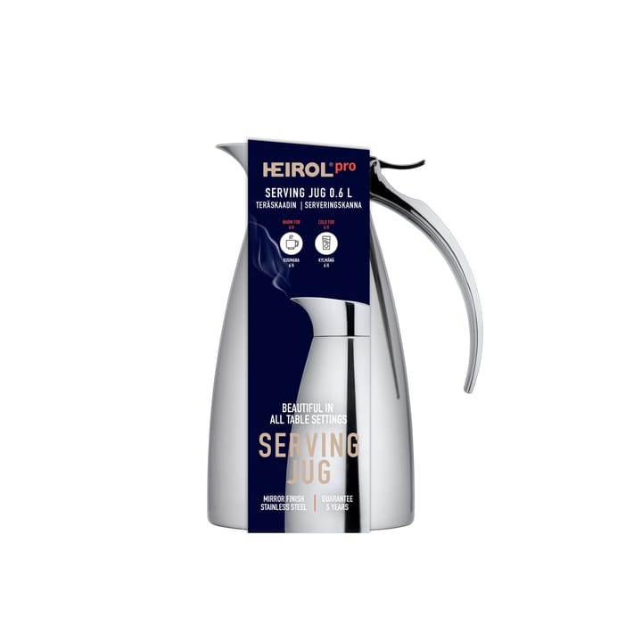 Heirol thermal jug 0.6 l - Stainless steel - Heirol